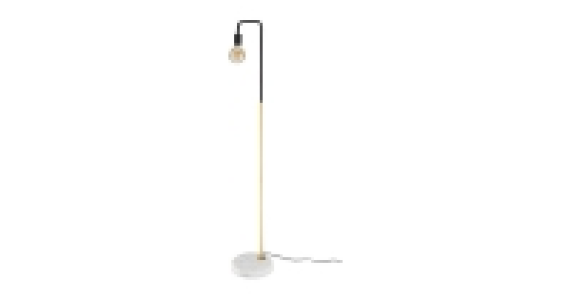 Vintage Black & Gold Floor Lamp