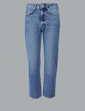 Straight Leg High Waist Ankle Grazer Jeans 60.00 €