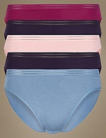 Marks and Spencer  5 Pack No VPL High Leg Knickers