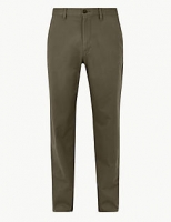 Marks and Spencer  Regular Fit Cotton Rich Chinos