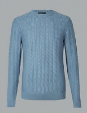 Cotton Rich Textured Jumper