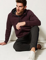 Marks and Spencer  Active Cotton Rich Zip Through Hoody