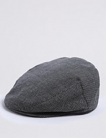 Marks and Spencer  Cotton Blend Flat Cap