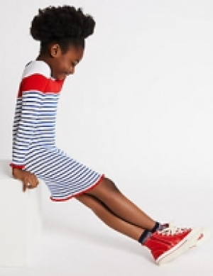 Pure Cotton Knitted Dress (3-16 Years)