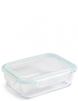 Marks and Spencer  Large Glass Fridge Storage Container