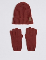Marks and Spencer  Kids Hat & Gloves Set