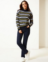 Marks and Spencer  Pure Cotton Striped Jumper