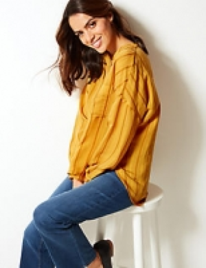 Striped Round Neck Long Sleeve Blouse 37.00 €