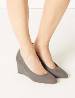 Marks and Spencer  Wedge Heel Court Shoes