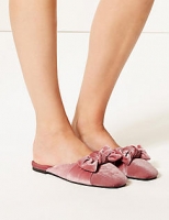 Marks and Spencer  Soft Bow Mule Slippers
