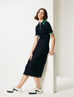 Marks and Spencer  Textured Collared Neck Jumper Dress