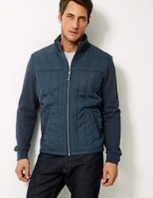 Marks and Spencer  Pure Cotton Fleece Jacket