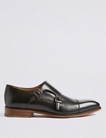 Marks and Spencer  Leather Double Monk Strap Shoes
