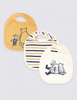 Marks and Spencer  3 Pack Winnie the Pooh & Friends Bibs