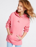Marks and Spencer  Longline Hooded Top (3-16 Years)
