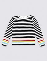 Marks and Spencer  Pure Cotton Striped Jumper (3-16 Years)