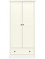 Marks and Spencer  Dawson Adult White Double Wardrobe