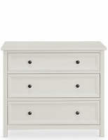 Marks and Spencer  Dawson 3 Drawer Chest Grey