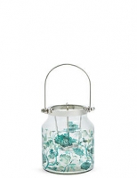Marks and Spencer  Small Floral Decal Lantern