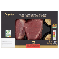 Centra  INSPIRED BY CENTRA ANGUS SIRLOIN STEAK PEPPERCORN BUTTER 494