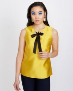 Savida Bow Sleeveless Top