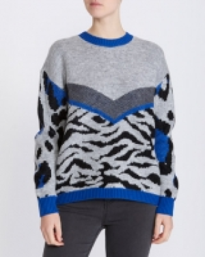 Animal Chevron Jumper