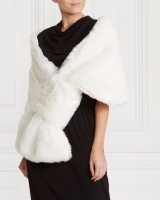 Dunnes Stores  Gallery Large Faux Fur Wrap