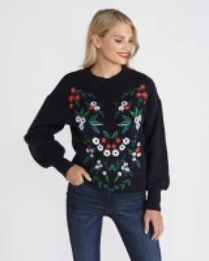 Savida Embroidered Floral Jumper 20.00 €