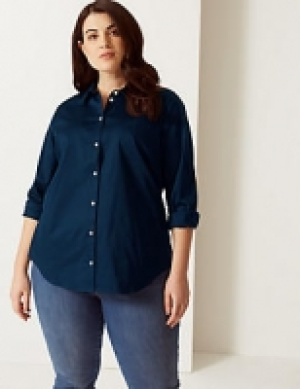 CURVE Cotton Rich Fuller Bust Shirt 34.00 €