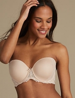 Marks and Spencer  Louisa Lace Padded Strapless Bra A-E