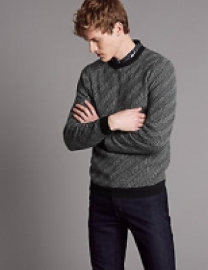 Slim Fit Jumper with Merino & Cashmere 60.00 €