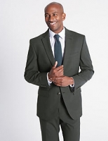 Marks and Spencer  Charcoal Textured Tailored Fit Suit