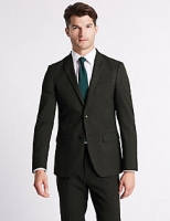 Marks and Spencer  Charcoal Textured Slim Fit Suit
