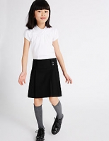 Marks and Spencer  Girls Plus Fit Pleated Skirt