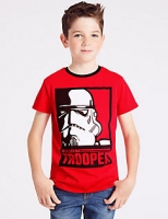 Marks and Spencer  Star Wars Pure Cotton T-Shirt (3-16 Years)