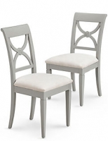 Marks and Spencer  Darcey Painted Dining Chair X2