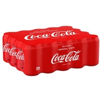 Centra  COCA COLA CANS PACK 20 X 330ML