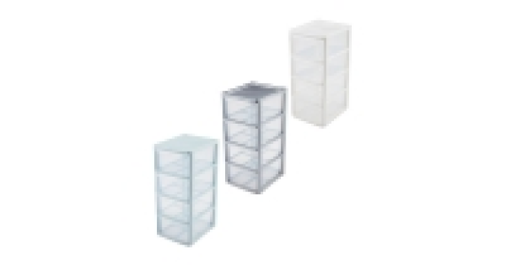 4 Drawer Storage Tower 12.99 €