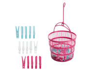 Lidl  Pegs with Basket