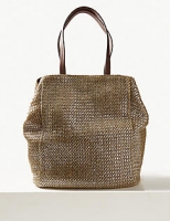 Marks and Spencer  Metallic Tote Bag