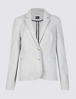 Marks and Spencer  Textured Single Breasted Blazer