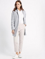 Marks and Spencer  Textured Open Front Coat