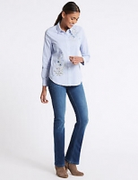 Marks and Spencer  Ozone Mid Rise Slim Bootcut Jeans