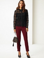 Marks and Spencer  Daisy Lace Long Sleeve Shirt