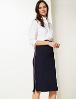 Marks and Spencer  Jersey Fit & Flare Midi Skirt