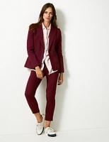Marks and Spencer  Blazer & Straight Leg Trousers Suit Set