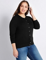 Marks and Spencer  CURVE Round Neck Cardigan