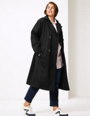 Marks and Spencer  CURVE Longline Trench Coat