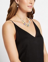 Marks and Spencer  Rainbow Disc Necklace & Earrings Set