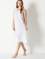 Marks and Spencer  Pure Cotton Long Nightdress